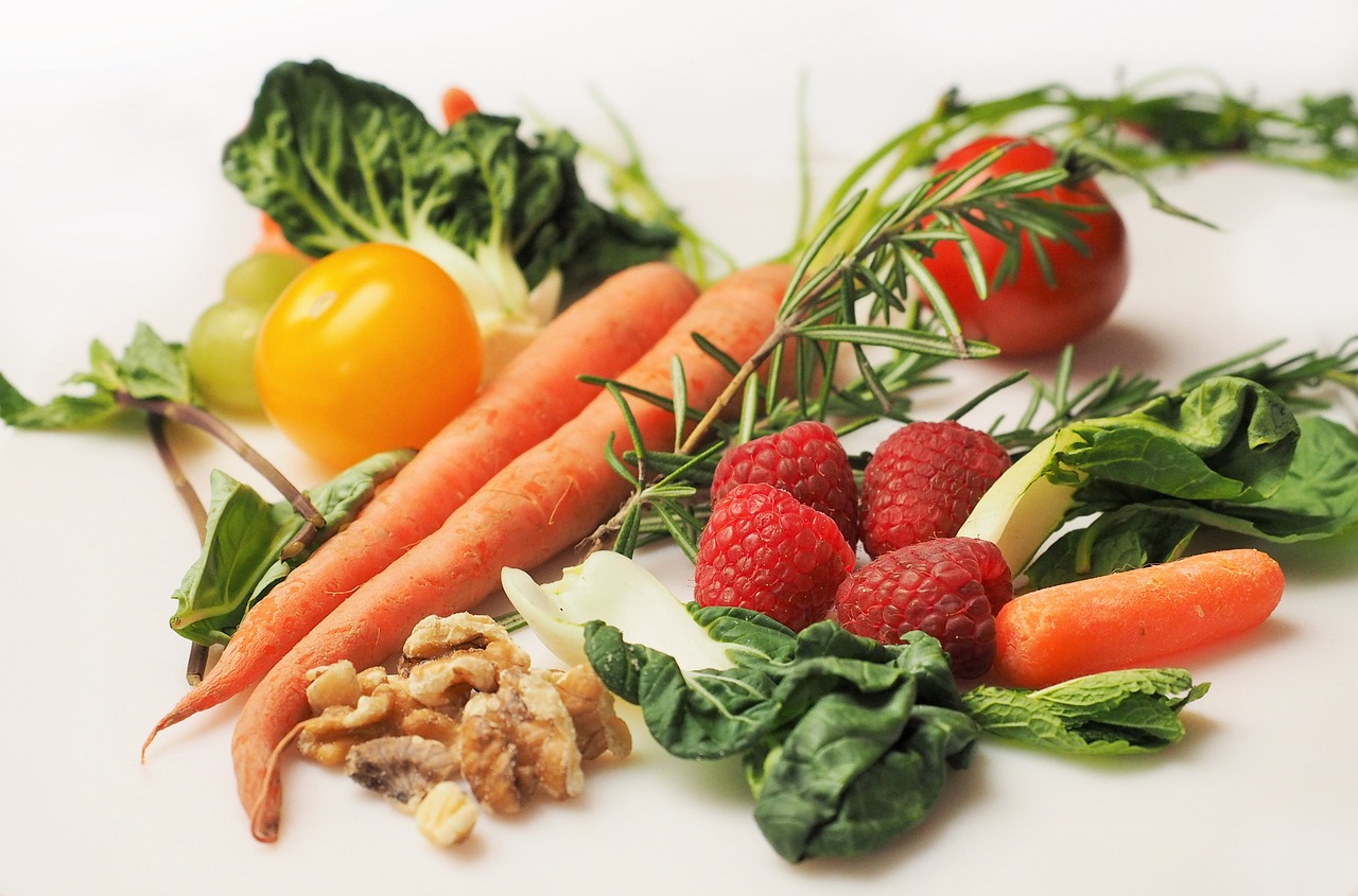 zelenina a ovocie - betakarotén